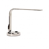 Desk lamp with usb port and power outlet