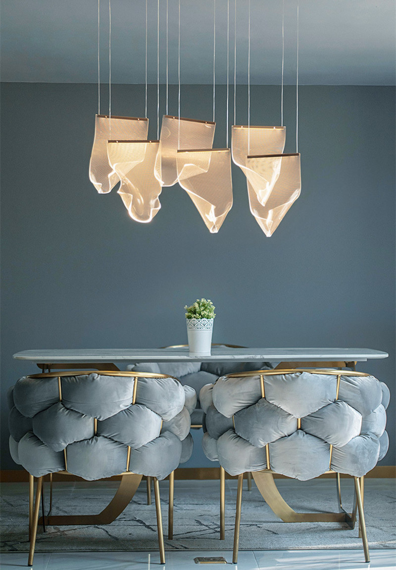 Modern dining room chandelier