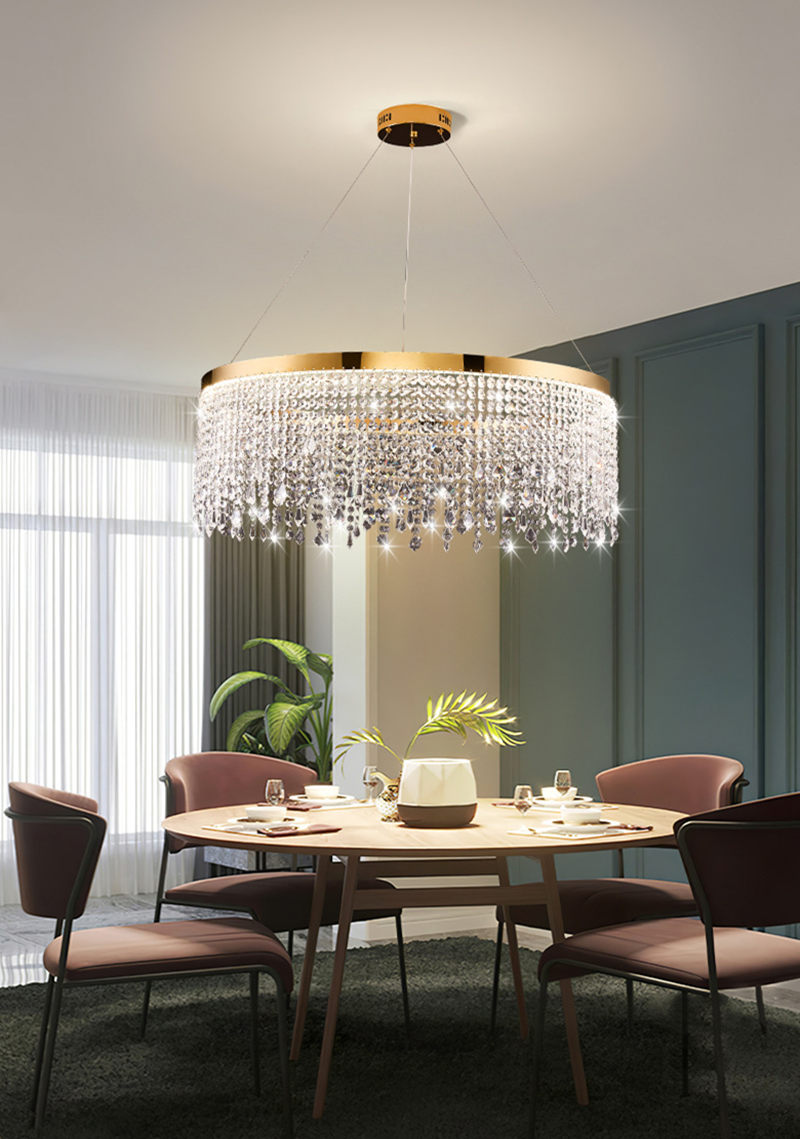 Crystal chandelier for dining room