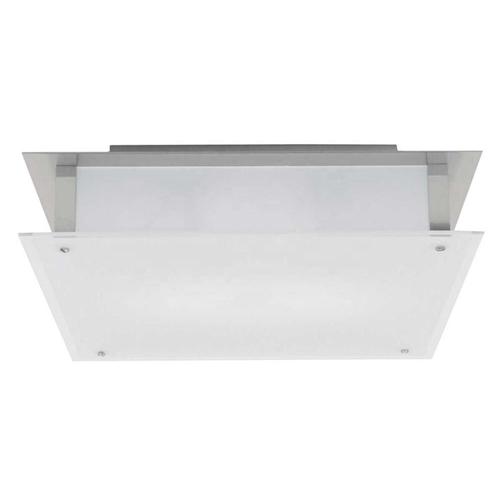 Square frosted glass ceiling light