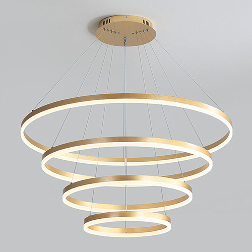 5 Ring LED chandelier
